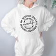 Messy Bun Coffee Run Gangsta Rap Mom Life Women Hoodie Gifts for Her