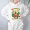 Old Guys Rule Hoppiness Iris Beer Lover Women Hoodie Gifts for Her