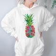 Pineapple Flowers Aloha Hawaii Vintage Hawaiian Women Hoodie Gifts for Her