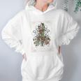 The Plant Lover Tarot Card Skeleton Skull Flowers Plants Women Hoodie Gifts for Her