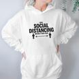 I Was Social Distancing Before It Was Cool Funny Missy Fit Ladies Women Hoodie Gifts for Her