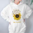 Trish Lucia Sunflower Be Kind Women Hoodie Gifts for Her