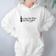 I Like The Wine Not The Label David Rose Missy Fit Ladies Women Hoodie Gifts for Her