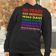 19692019 50Th Pride Anniversary 50 Years 600 Months Rainbow Women Hoodie Gifts for Women