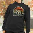 50Th Birthday Gift 50 Years Old Retro Vintage January 1971 Women Hoodie Gifts for Women