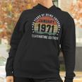 50Th January 1971 Vintage Birthday Gift Women Hoodie Gifts for Women