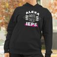 Alexa Write My Iep Funny Teacher Women Hoodie Gifts for Women