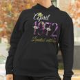 April 1972 Tee - 50 Years Old Floral 1972 50Th Birthday Gift Women Hoodie Gifts for Women