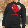 Black Broken Heart Men Women Pastel Goth Valentine Women Hoodie Gifts for Women