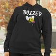 Buzzed Funny Bumblebee And Wine Beekeeping Beekeeper Women Hoodie Gifts for Women