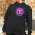 Devil Face Emoji Funny Halloween Gift For Men Women Kids Women Hoodie Gifts for Women