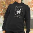 Fa La La La Llama Southern Charm Collection On A Navy Women Hoodie Gifts for Women