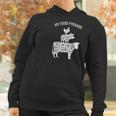 My Food Pyramid Funny Carnivore Cow Pig Chicken Women Hoodie Gifts for Women