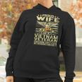 Freedom Isnt Free Proud Wife Of A Vietnam Veteran Ribbon Graphic Design Printed Casual Daily Basic Women Hoodie Gifts for Women