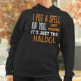 Funny Halloween Nurse Rn Medical Haldol Spell Medical Er Icu Women Hoodie Gifts for Women