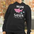 Funny Mum Pink Shark Doo Doo Doo Women Hoodie Gifts for Women