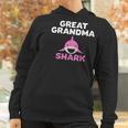 Great Grandma Shark Cute Grandmother Grandparent Gift Women Hoodie Gifts for Women