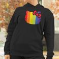 Hello Kitty Rainbow Stripe Women Hoodie Gifts for Women