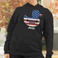 Jeep Duck American Flag Gift For Patriotic Women Hoodie Gifts for Women