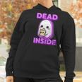 Kawaii Pastel Goth Dead Inside Coffee Lover Otaku Women Hoodie Gifts for Women