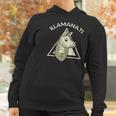 Llama Illuminati Funny Lama Women Hoodie Gifts for Women