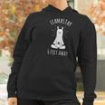 Llamastay 6 Feet Away Funny Llama Social Distancing Women Hoodie Gifts for Women