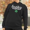 Lucky Mama St Patrick Day Mommy And Me Scoop Neck Women Hoodie Gifts for Women