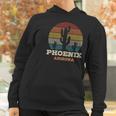 Phoenix Arizona Cactus Vintage Retro Desert Souvenir Gift Women Hoodie Gifts for Women