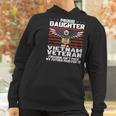 Proud Daughter Of A Vietnam Veteran Patriotic Family Women Hoodie Gifts for Women