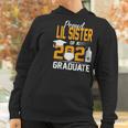 Proud Lil Sister Of A 2021 Graduate Face Mask Hand Sanitizer Women Hoodie Gifts for Women