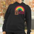 Read A Book Necronomicon Rainbow Funny Horror Graphic Women Hoodie Gifts for Women