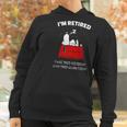 Snoopy Retired Shirt Women Hoodie Gifts for Women