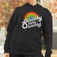 Spooky Scary Sunday Rainbow Funny Spooky Scary Sunday Trendy Funny Gift Women Hoodie Gifts for Women