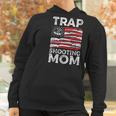 Trap Shooting Mom Gun Rights American Flag Mothers Day Women Hoodie Gifts for Women