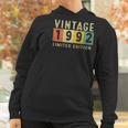 Vintage 1992 30Th Birthday 30 Years Old Gift Men Women Women Hoodie Gifts for Women