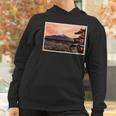 Vintage Japanese Mt Fuji Pagoda And Cherry Blossoms Women Hoodie Gifts for Women