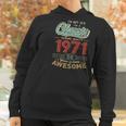 Im Vintage Made In 1972 50Th Bithday Gift 50 Years Old Women Hoodie Gifts for Women