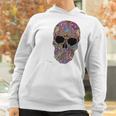 Black Flower Sugar Skull Day Of Dead Women Hoodie Gifts for Women