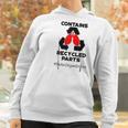 Contains Recycled Parts Lung Transplant Recipient Women Hoodie Gifts for Women