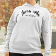 Cute Farm Wife Hot & Dirty Women Hoodie Gifts for Women