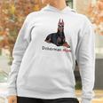 Doberman Mom Dog Pet Lover Gift Women Hoodie Gifts for Women