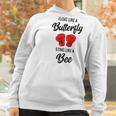 Float Like A Butterfly Sting Like A Bee Boxing Women Hoodie Gifts for Women