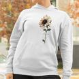 Foulian Sunflower Faith Cross Faith Christian Women Hoodie Gifts for Women