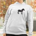 Horse Stallion Or Young Colt Vintage Distressed Women Hoodie Gifts for Women