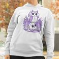 Womens Kawaii Pastel Goth I Cute Creepy Witchy Owl And Skull Women Hoodie Gifts for Women