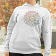 Mandala Geometry Sacred Fractal Art Yoga Mantra Good Vibe Women Hoodie Gifts for Women