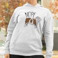 Nope Lazy English Bulldog Dog Mom Women Hoodie Gifts for Women