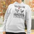 Once Upon A Time There Was A Girl Who Really Loved Chickens And Tattoos And Said Fuck A Lot Shirt Mf Women Hoodie Gifts for Women