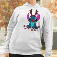 Reindeer Stitch Merry Christmas Women Hoodie Gifts for Women