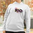 Rio De Janeiro Brazil Vacation With Tropical Hibiscus Flower Women Hoodie Gifts for Women